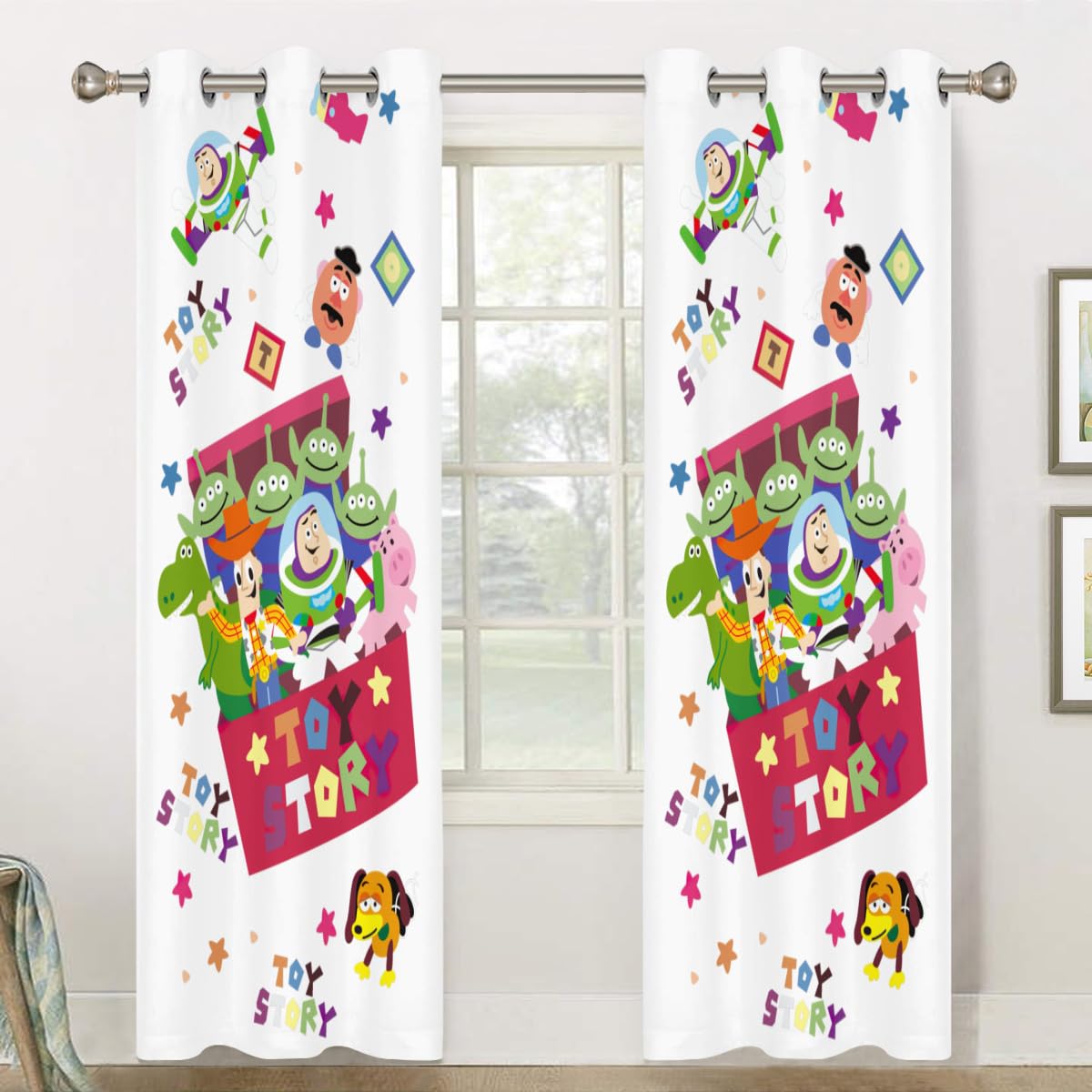 トイストーリー カーテン